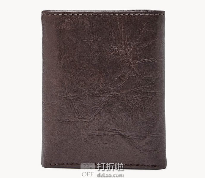 Fossil Fossil 化石 Neel  男式三折钱包 4折.2 两色可选 海淘转运到手约￥144
