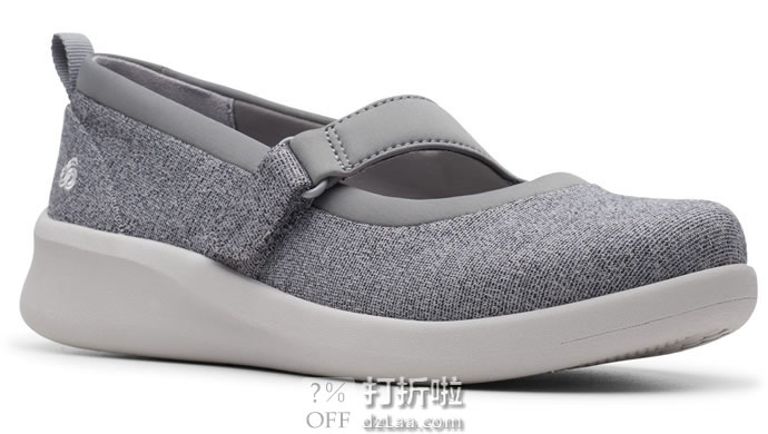 Clarks 其乐 Sillian 2.0 Soul 女式玛丽珍鞋 休闲鞋 3.1折.97 两色可选 海淘转运到手约¥243