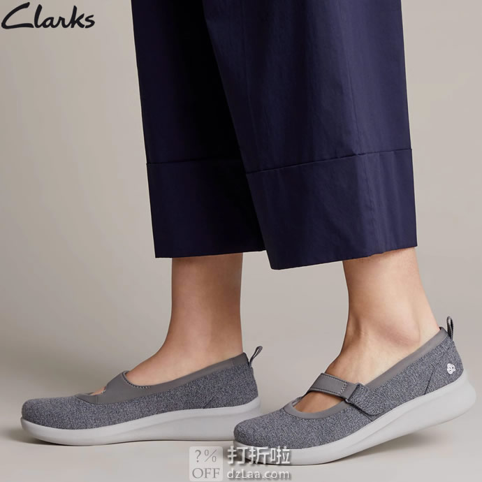 Clarks 其乐 Sillian 2.0 Soul 女式玛丽珍鞋 休闲鞋 3.1折.97 两色可选 海淘转运到手约¥243