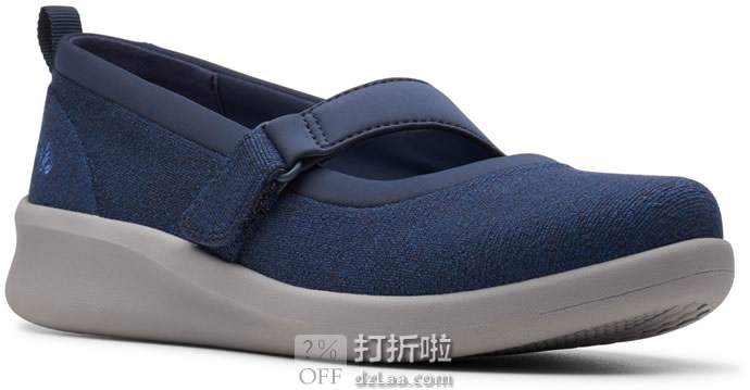 Clarks 其乐 Sillian 2.0 Soul 女式玛丽珍鞋 休闲鞋 3.1折.97 两色可选 海淘转运到手约¥243