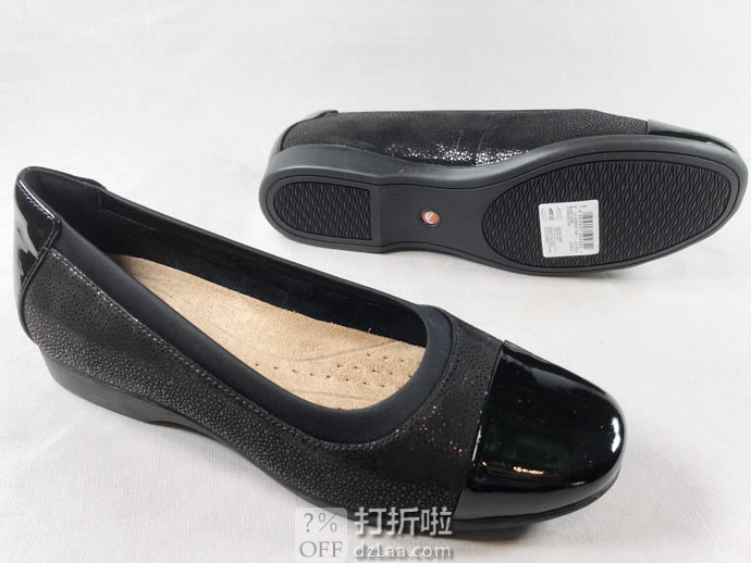 Clarks 其乐 Un高端系列 Darcey Cap 女式单鞋 3.1折.97 海淘转运到手约¥309