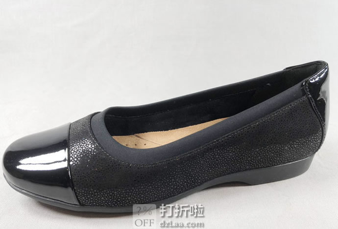 Clarks 其乐 Un高端系列 Darcey Cap 女式单鞋 3.1折.97 海淘转运到手约¥309