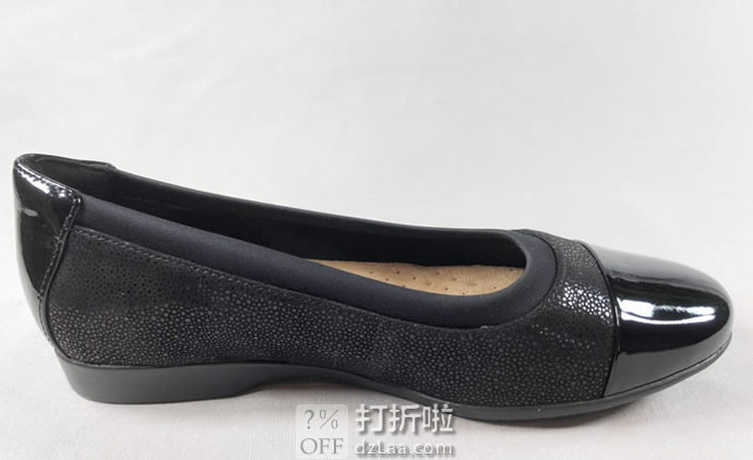 Clarks 其乐 Un高端系列 Darcey Cap 女式单鞋 3.1折.97 海淘转运到手约¥309