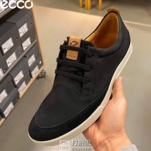 ECCO 爱步 Cathum Leisure 男式系带休闲鞋 4.5折$44.66起 海淘转运到手约￥401