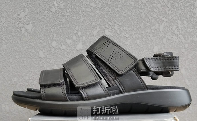 ECCO 爱步 Soft 5 柔酷5号 女式平底凉鞋 4.3折.1 海淘转运到手约￥421