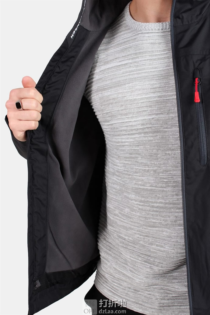 Helly Hansen 哈里汉森 Crew 双层HellyTech 防风防水保暖透气 户外男式冲锋衣 L码4.5折.08 海淘转运到手约￥591