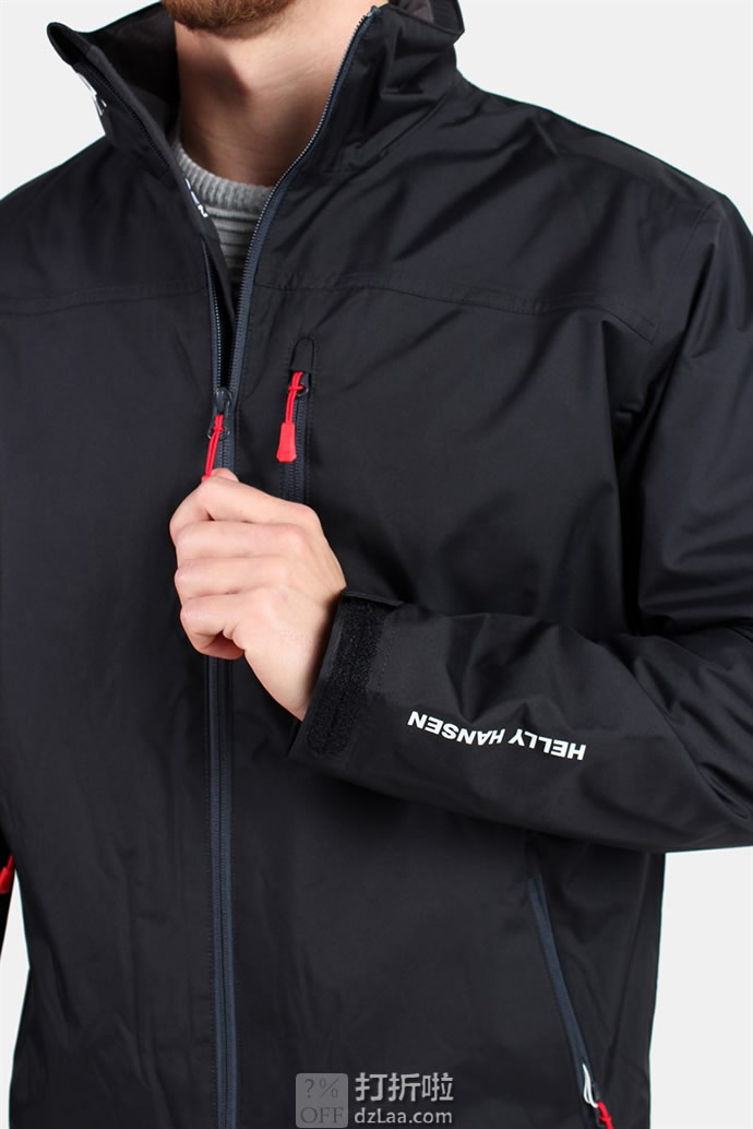 Helly Hansen 哈里汉森 Crew 双层HellyTech 防风防水保暖透气 户外男式冲锋衣 L码4.5折.08 海淘转运到手约￥591