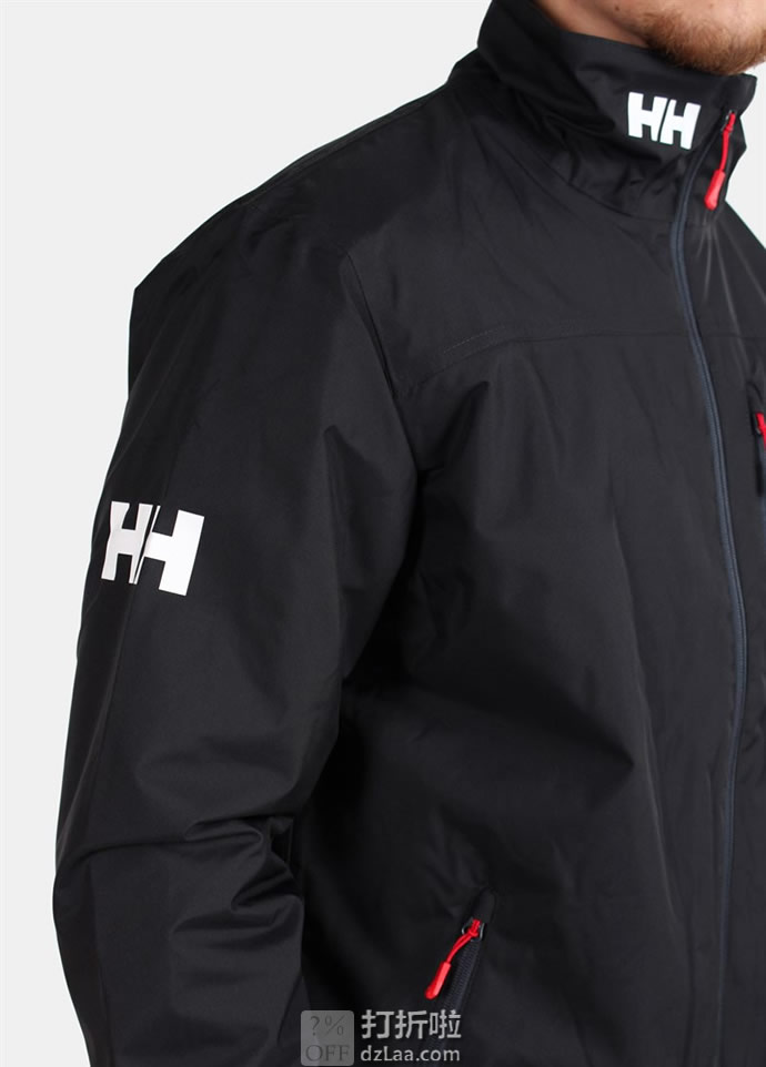 Helly Hansen 哈里汉森 Crew 双层HellyTech 防风防水保暖透气 户外男式冲锋衣 L码4.5折.08 海淘转运到手约￥591