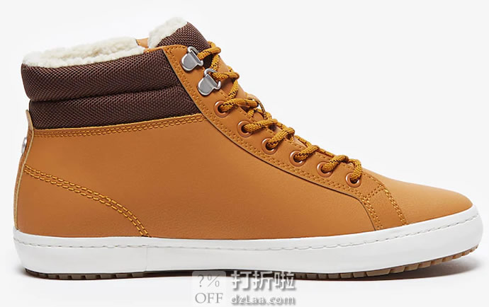 Lacoste 法国鳄鱼 Straightset 男式保暖短靴 39.5码2.7折.56 海淘转运到手约￥371