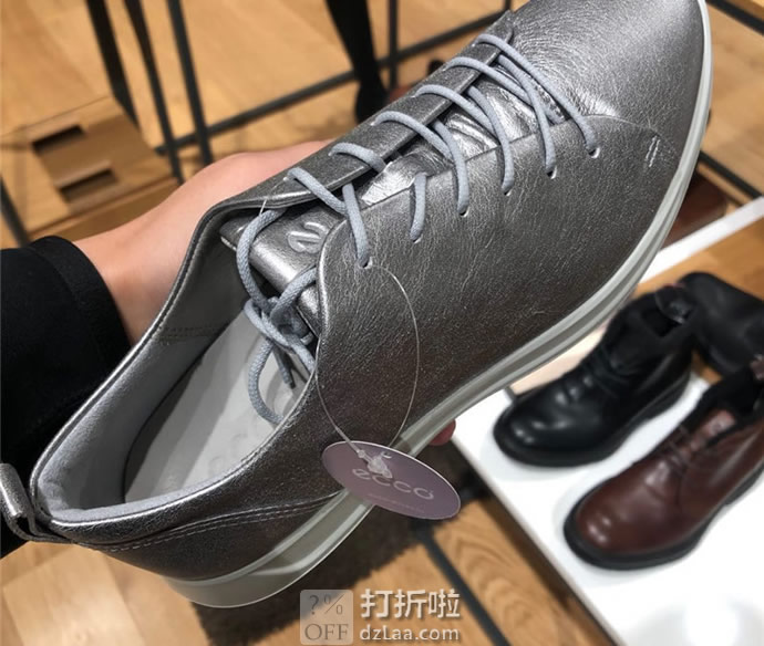 ECCO 爱步 Flexure Runner 女式板鞋 休闲鞋 4.3折.54 海淘转运到手约￥483