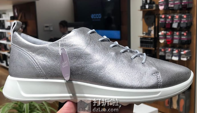 ECCO 爱步 Flexure Runner 女式板鞋 休闲鞋 4.3折.54 海淘转运到手约￥483