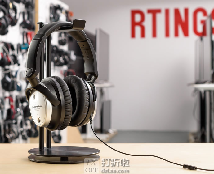 Audio Technica 铁三角 ATH-ANC7b-SViS 便携降噪耳机 4.9折 海淘转运到手约￥605