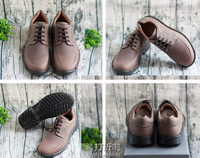 ECCO 爱步 Fusion Tie II 男式牛津鞋 4.4折.97 海淘转运到手约￥649