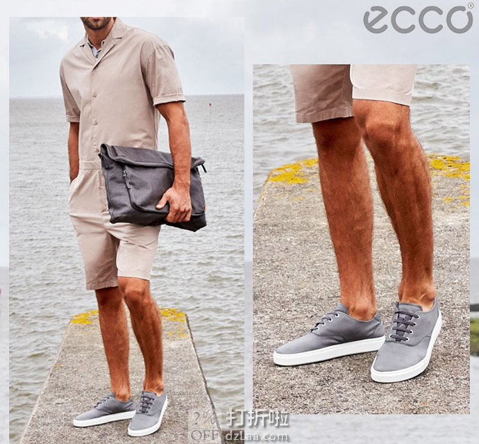 ECCO 爱步 Kyle 凯尔 男式板鞋 休闲鞋 44码4.6折.6 海淘转运到手约¥453