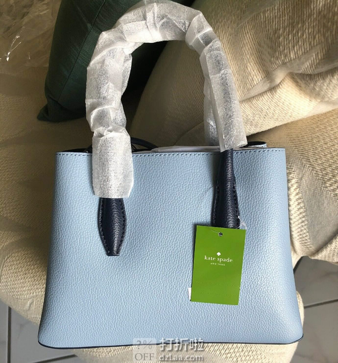 Kate Spade 凯特丝蓓 Eva Small 小号女式手提包 挎包 3折.88 海淘转运到手约￥750