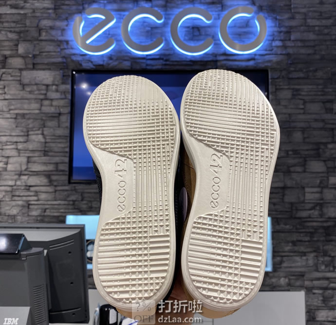 ECCO 爱步 Cathum Leisure 男式系带休闲鞋 39码4.9折.66 海淘转运到手约￥430