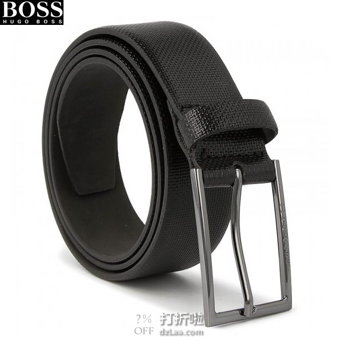 HUGO BOSS 雨果博斯 Carmello-s 压纹男式皮带 3.3折.49 海淘转运到手约¥280