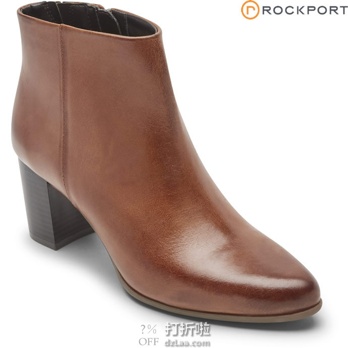 限尺码 Rockport 乐步 Camdyn 女式短靴 2.9折.35 海淘转运到手约￥340