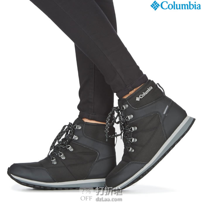 Columbia 哥伦比亚 Wheatleigh Shorty 户外女式防水保暖短靴 3.7折.97 海淘转运到手约¥380