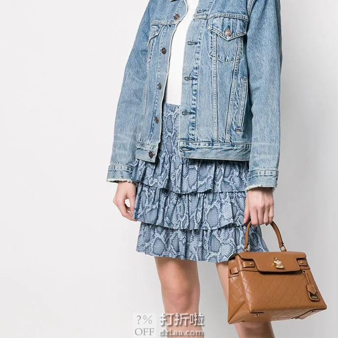 MICHAEL KOR 迈克科尔斯 Gramercy 中号 女式锁头手提包 30S9GG7S2Y 5折4.01 海淘转运到手约¥1230