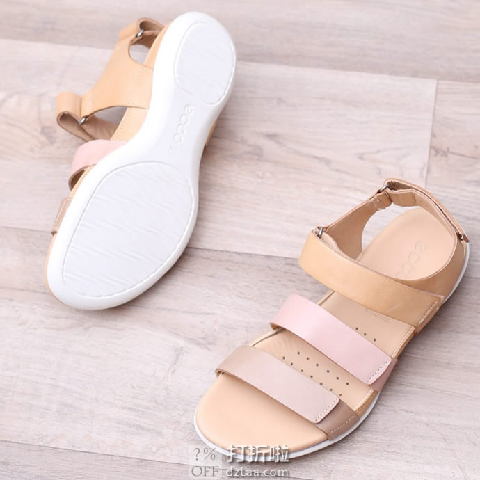 ECCO 爱步 Flash闪耀系列 Strap 女式凉鞋 2.9折.15起 海淘转运到手约￥323 天猫￥1159
