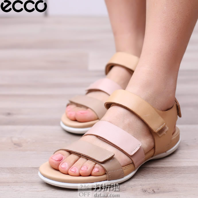 ECCO 爱步 Flash闪耀系列 Strap 女式凉鞋 2.9折.15起 海淘转运到手约￥323 天猫￥1159