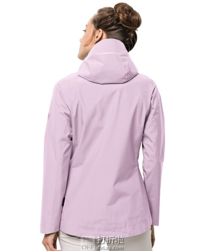 Jack Wolfskin 狼爪 Scenic Trail 户外防水防风透气 女式冲锋衣 L码1.4折.14 海淘转运到手约￥200