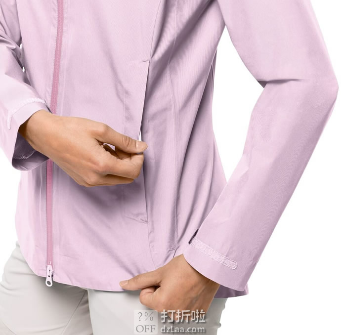 Jack Wolfskin 狼爪 Scenic Trail 户外防水防风透气 女式冲锋衣 L码1.4折.14 海淘转运到手约￥200