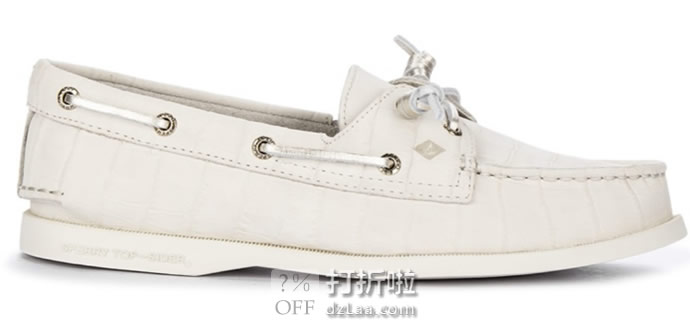 Sperry A/O Vida 鳄鱼压纹 女式船鞋 36码2.7折.99 海淘转运到手约¥274