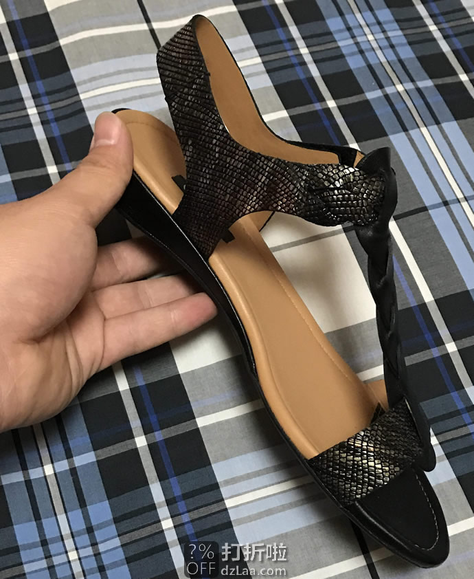 ECCO 爱步 Bouillon T字平底 女式轻盈凉鞋  海淘转运到手约￥463