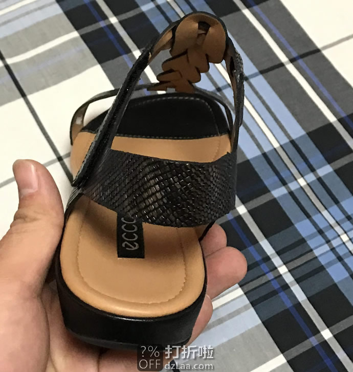 ECCO 爱步 Bouillon T字平底 女式轻盈凉鞋  海淘转运到手约￥463