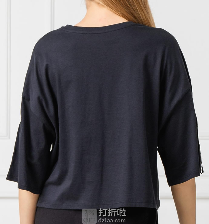 A|X Armani Exchange 阿玛尼 女式五分袖上衣 L码2.7折.67 海淘转运到手约¥185