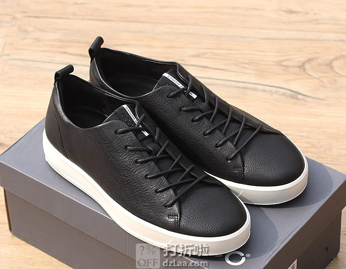 ECCO 爱步 SOFT 8 柔酷8号 男式休闲板鞋 41码3.2折.78 海淘转运到手约￥470