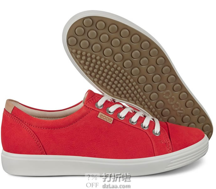 ECCO 爱步 SOFT 7 柔酷7号 女式休闲鞋 3.8折.9 海淘转运到手约￥505