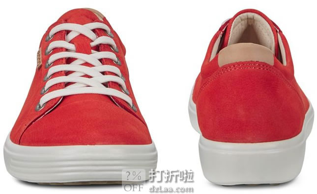 ECCO 爱步 SOFT 7 柔酷7号 女式休闲鞋 3.8折.9 海淘转运到手约￥505