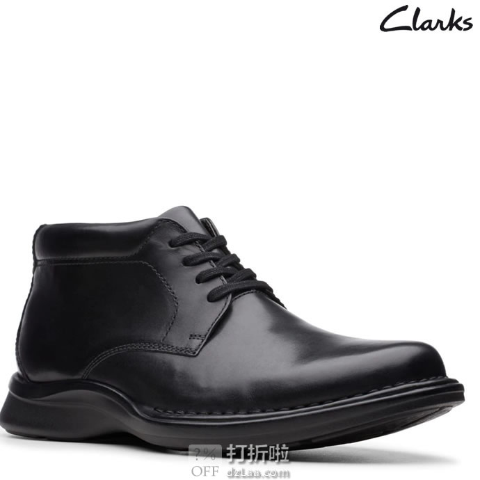 Clarks 其乐 Kempton Mid 男式踝靴 短靴 7码2.1折.03海淘转运到手约￥253