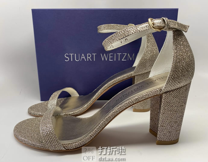 Stuart Weitzman 斯图尔特·韦茨曼 NEARLYNUDE 女式高跟凉鞋 38.5码1.9折.44 海淘转运到手¥617