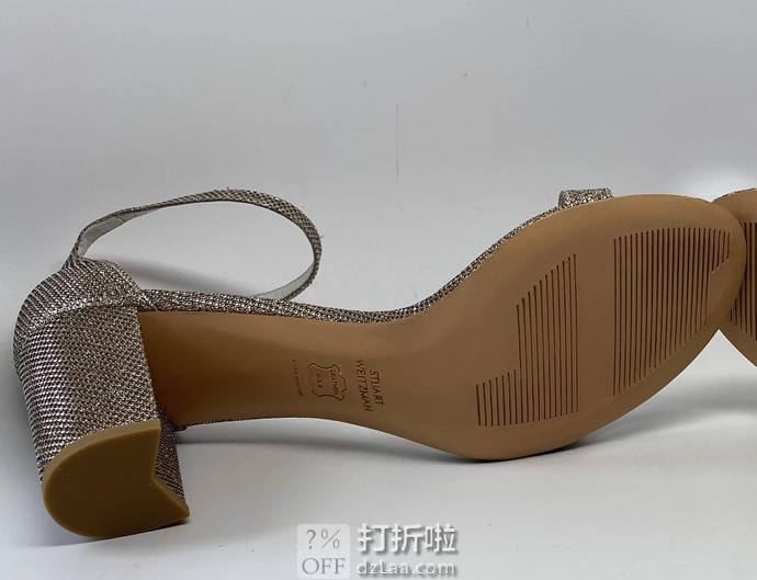 Stuart Weitzman 斯图尔特·韦茨曼 NEARLYNUDE 女式高跟凉鞋 38.5码1.9折.44 海淘转运到手¥617