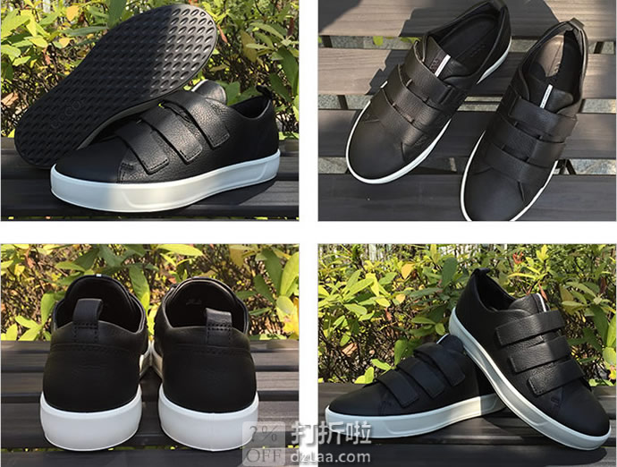 ECCO 爱步 SOFT 8 柔酷8号 三魔术贴 女式低帮板鞋 多重优惠折后￥599包邮 88VIP会员还可95折