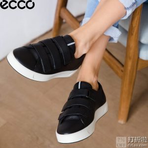 ECCO 爱步 SOFT 8 柔酷8号 三魔术贴 女式低帮板鞋 多重优惠折后￥599包邮 88VIP会员还可95折