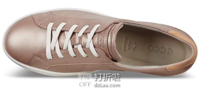 断码3.4折 ECCO 爱步 Leisure 惬意系列 女式系带休闲鞋 .95 海淘转运到手约￥401 天猫￥979