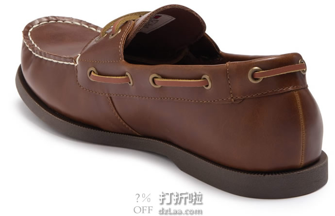 Tommy Hilfiger 汤美费格 Brazen3 人造革 男式船鞋 8码3折.95 海淘转运到手约￥238