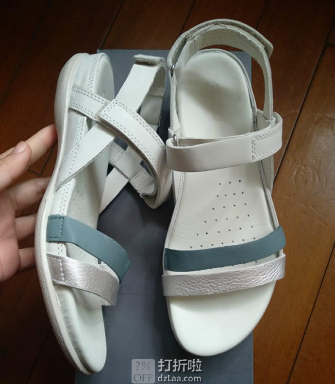 ECCO 爱步 Flash闪耀系列 Ankle Strap 女式凉鞋 39码2.1折.71 海淘转运到手约￥257