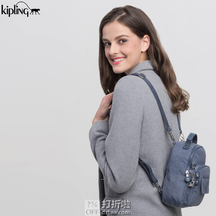 Kipling 凯浦林 Alber 3合1 可变换 女式双肩包 4折.51 海淘转运到手约¥253