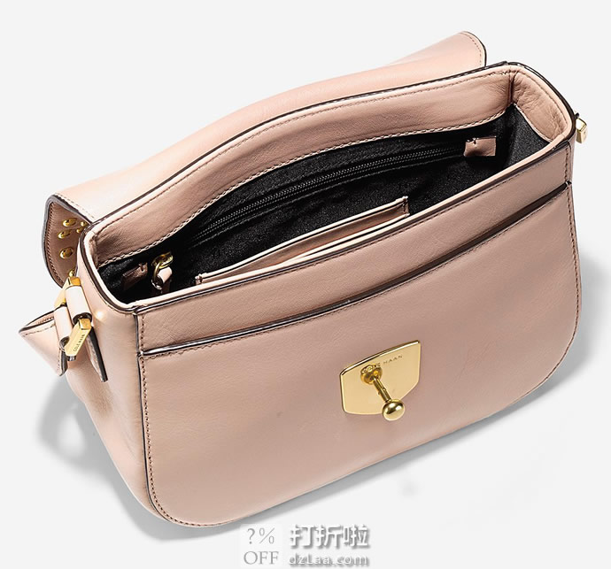 Cole Haan 可汗Marli Studding 女式马鞍包 挎包 2.5折.54 海淘转运到手约￥574