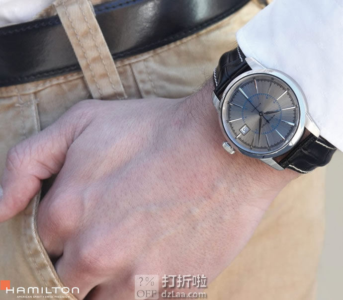 Hamilton 汉密尔顿 永恒经典铁路系列 H40555781 男式机械表 优惠码折后9 海淘转运关税补贴到手约￥2764