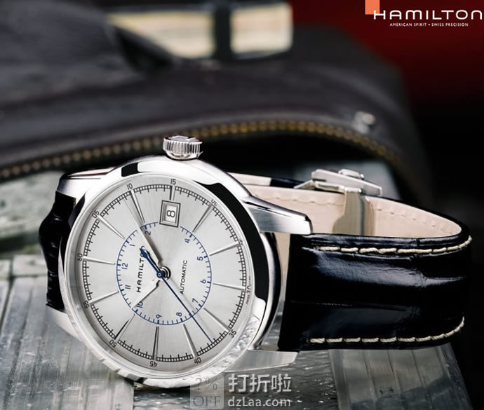 Hamilton 汉密尔顿 永恒经典铁路系列 H40555781 男式机械表 优惠码折后9 海淘转运关税补贴到手约￥2764