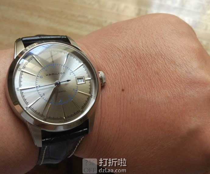 Hamilton 汉密尔顿 永恒经典铁路系列 H40555781 男式机械表 优惠码折后9 海淘转运关税补贴到手约￥2764