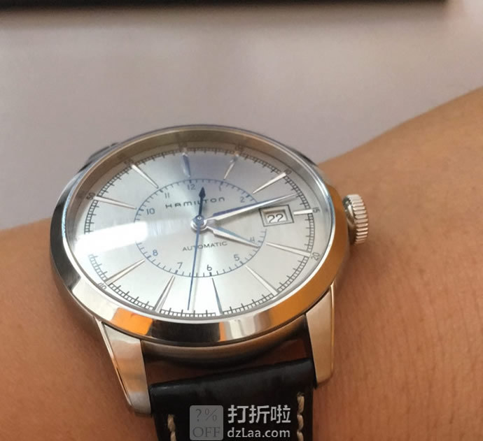 Hamilton 汉密尔顿 永恒经典铁路系列 H40555781 男式机械表 优惠码折后9 海淘转运关税补贴到手约￥2764