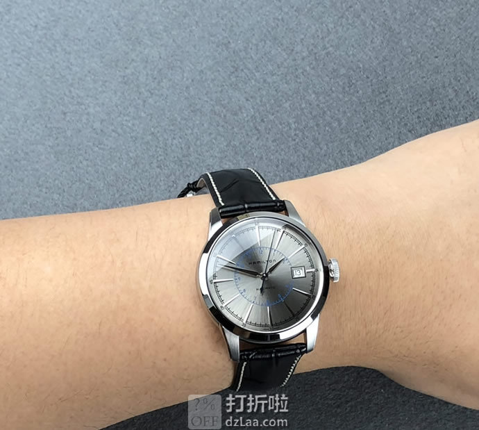 Hamilton 汉密尔顿 永恒经典铁路系列 H40555781 男式机械表 优惠码折后9 海淘转运关税补贴到手约￥2764